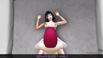 Preview 4 of Latest Romantic Sexy Video - Squid Game Parody: A contestant is punished by getting fucked hard