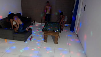 Preview 3 of Mia Khalifa Sex Massage - Festa na Cobertura do  Flakael suruba ? Alerquina Pjt X