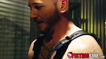 Preview 4 of St Coix - Gorgeous man Ryan Sebastian takes anal beads in his hairy hole to stretch it open