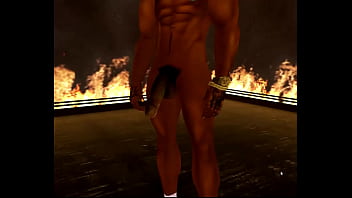 Preview 3 of Pakistani Kpk Bannu - Fatty rubbing his cock playing with nipple clamps