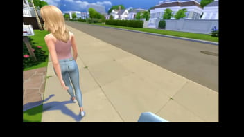 Preview 1 of Playing Strapon - The Cougar Stalks Her Prey - Chapter One (Sims 4)
