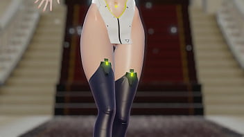 Preview 3 of Xxx Sdsex - Re-upload【Azurlane MMD-R18】Ba-timore Hibana (by DCBMMD)