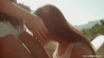 Preview 2 of Oscar X - Beautiful And Loving Kissing Lesbian Lust Fun Session