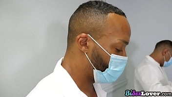 Preview 1 of Olgunlar Byk Meme - Babe sucks bisexual cock in hospital threeway