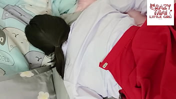 Preview 4 of Banjara Bp Full Hd - Lovely Thai Student Unifrom With Red Skirt Have Sex With Her Boyfriend
