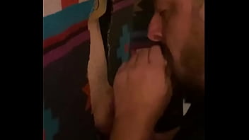 Preview 3 of Mechanical Bul - Sexy athletic stud with uncut cock,  finds my Gloryhole