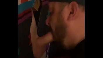 Preview 1 of Mechanical Bul - Sexy athletic stud with uncut cock,  finds my Gloryhole