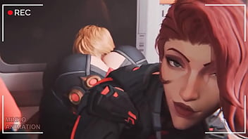 Preview 1 of Real Raep Sex Downloed - Black Widow Marvel Rivals Hentai