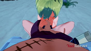 Preview 3 of Messing With Step Brother - One Piece Yaoi - Zoro x Sanji Handjob and Blowjob in a beach - anime Manga Gay