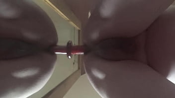 Preview 2 of Latin 18 Porn - mark wright loves cock more than you know as he rides this red dildo but wishing it was a real cock