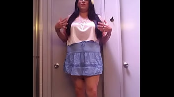 Preview 2 of Strapon Public Disgrace Sex - Wearing Something That Is Wrinkled On Purpose
