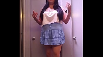 Preview 4 of Strapon Public Disgrace Sex - Wearing Something That Is Wrinkled On Purpose