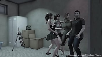 Preview 2 of Www Mnco - FutaFanFilms Episode 11 Season 1 Part 1-3D Futanari With Man Having Fun