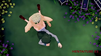 Preview 1 of Sexi Yoga Docter - Boku No Hero Hentai 3D Compilation 4 - Momo,  Uraraka,  Froopy