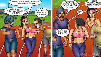 Preview 3 of Young Nude Camp - Savita Bhabhi Episode 123 - Yogasutra