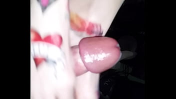 Preview 4 of Huge Sissy - Cumming on Kandys Feet