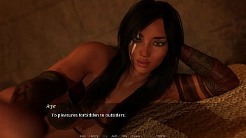 Preview 1 of Annybunny Porn Videos - The Lust City #16 - Latina With Big Ass Wants To Reward Me With A Blowjob. Her Mouth Is Drooling With My Juicy Cum Because She Is Not That Fast At Swallowing