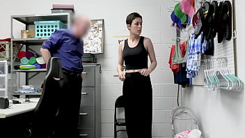 Preview 1 of Xxx Erma - Treating Bad with Olive Glass In Back Office