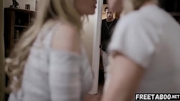Preview 3 of Wild Cherry Pimmelbingo - Sadistic Boyfriend Makes Gf Seduce Her Stepmom And Fucks Them Together! (Emma Hix,  Lucas Frost &amp_ Sarah Vandella) - Full Scene On FreeTaboo.Net