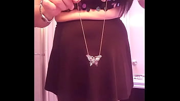 Preview 2 of Teen Shemale Name Jerking Off - Shopping Stories #21 - Vintage Swap Meet Jewelry Haul