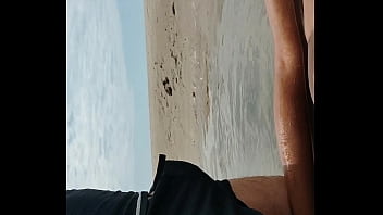 Preview 2 of Lend A Sixy - Teasing on the beach. Wanna see more. Subscribe to new website.