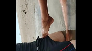 Preview 1 of Lend A Sixy - Teasing on the beach. Wanna see more. Subscribe to new website.