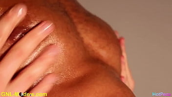 Preview 4 of Bbw Butt Body - Drenched in oil,  nipple clamped and nipple played!