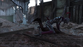 Preview 4 of Monster Pumping Cock Anal Granny - Fallout 4 Nemesis