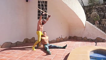 Preview 2 of Air Hoes - Aquaman fucks his spandex sex