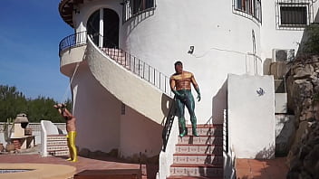 Preview 1 of Air Hoes - Aquaman fucks his spandex sex
