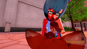 Preview 2 of Skin Daymond - BNA Hentai 3D - Michiru suck and is fucking to a - Anime Yiff Manga Japanese