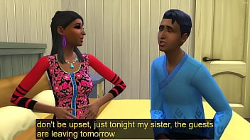 Preview 1 of Teacher Beating Girls - Indian step Brother And Step Sister Sharing Same Bed Again - Indian Teen