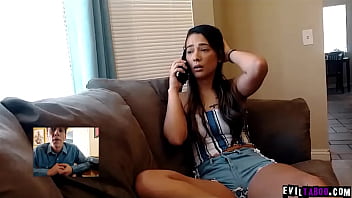 Preview 3 of Aya 18 Yo Girl - Hot teen Jaye Summer was no idea that her classmate Rion King hack her CCTV and watching her as she toys her wet tight pussy in her room.
