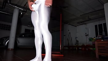 Preview 3 of Bangladesh Model Proba Sex Video - muscle man gets hard in ballet tights