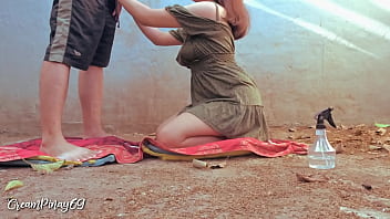 Preview 1 of Hegre Clover - Maagang Kantutan ni Misis at Kumpare - Cheating Pinay Wife Viral Outdoor Sex Scandal