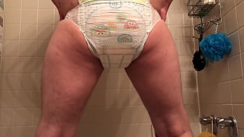 Preview 3 of Sexandsex - pampers diaper enema