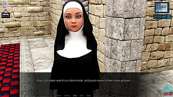 Preview 4 of Gm College Xxx Girl Beaughty - SUNSHINE LOVE v0.60 #105 &bull_ Kristina,  the hot little nun