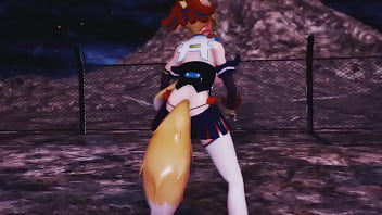 Preview 1 of Sunnyleonexxxx Com - 【MMD Nude】Chocolate Cream ft.Inaribara (by WhiteFlame REL)