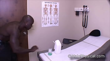 Preview 1 of Youngporno Com - Black Muscle Physical Exam