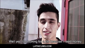 Preview 1 of Matur Norway - LatinCums.com - Skinny Straight Latino Teen Boy Gay For Pay Fuck With Hot Painter