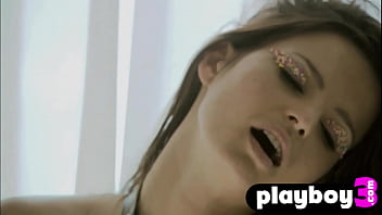 Preview 4 of Marilyn Mayson - Amazing big tits MILF passion posed on the amazing toy before striptease