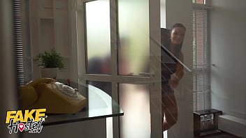 Preview 1 of Creampie Inside Lussy - Fake Hostel Secret Affair Turns into Bed Bunk Threesome with Lily Joy &amp_ Sofia Lee