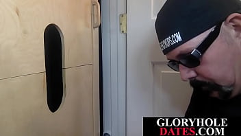 Preview 1 of Sopar Arabi - Gloryhole lover eagerly deepthroats dick