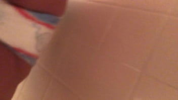 Preview 1 of Amateur Phone Fingering - Wetting pull ups