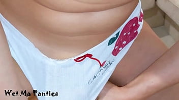 Preview 2 of Spi To Mom - Step Sister teasing with her new PANTIES !! Part 2