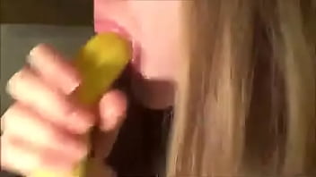 Preview 2 of Bangalixxx Vido - Hot girl lick banana like a dick