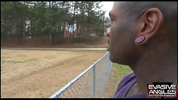 Preview 1 of Bute 8 - EVASIVE ANGLES Black Bubble Butt Bunnies. Cute Black Cheerleader Gets Her Pussy Licked and Penetrated by Her Boyfriend
