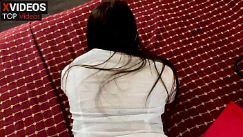 Preview 3 of Head Stuck Between Tits - Stepson fucks stepmother who recently divorced his father
