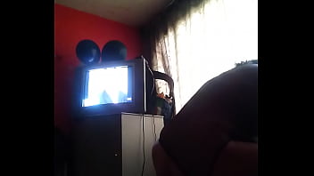 Preview 2 of Mom Pregnant Lesson - Su esposo trabaja y yo me la follo