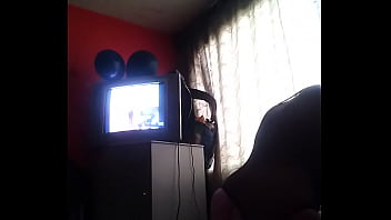 Preview 3 of Mom Pregnant Lesson - Su esposo trabaja y yo me la follo